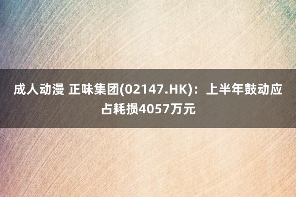 成人动漫 正味集团(02147.HK)：上半年鼓动应占耗损4057万元